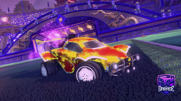 A Rocket League car design from TiltBoo