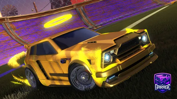 A Rocket League car design from FastSchonLaue