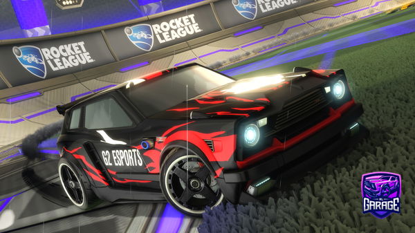 A Rocket League car design from TheJWest