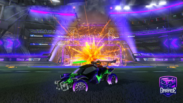 A Rocket League car design from mc2broke