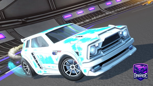 A Rocket League car design from m4zx