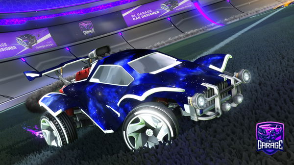 A Rocket League car design from ShootYT