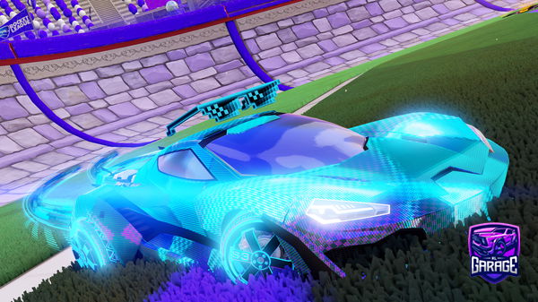 A Rocket League car design from ItsDaredevll