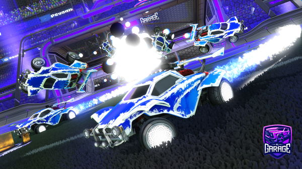 A Rocket League car design from charlax29