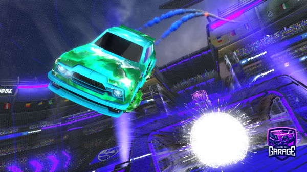 A Rocket League car design from TherealLibox