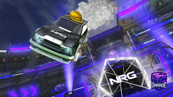 A Rocket League car design from King_God2010