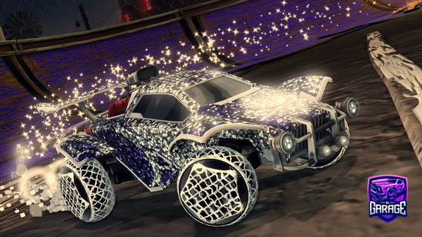 A Rocket League car design from 3-dub