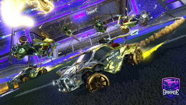 A Rocket League car design from xiw