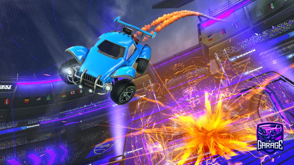 A Rocket League car design from Bluefire657765