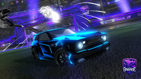 A Rocket League car design from faelmrsalu