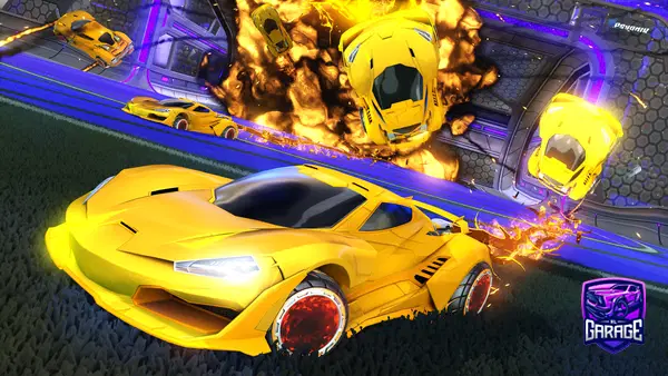 A Rocket League car design from Trcks_R3flex
