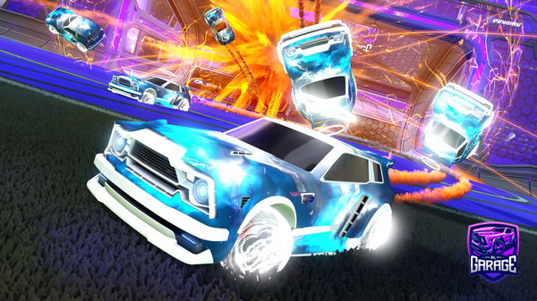 A Rocket League car design from williamoffen09