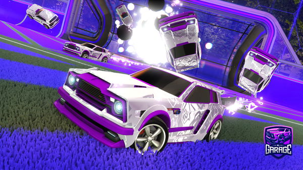 A Rocket League car design from Kaykayem