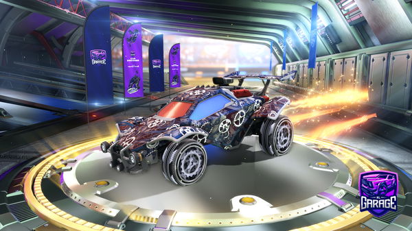 A Rocket League car design from Lawdripp