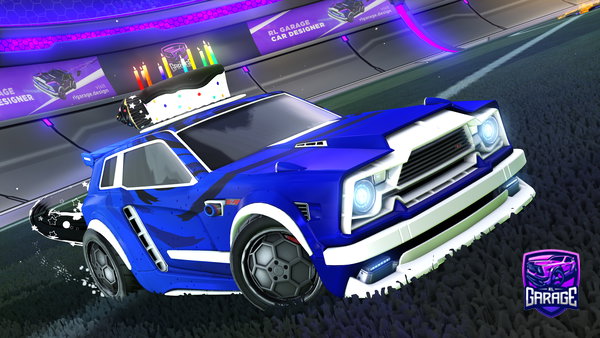 A Rocket League car design from Diggles808