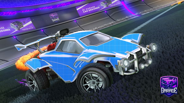 A Rocket League car design from G0ldenGr00t