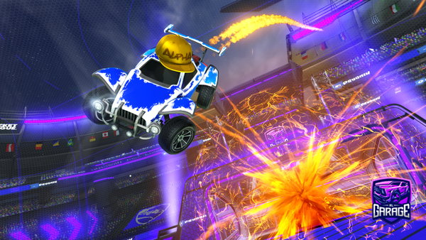 A Rocket League car design from rroi77