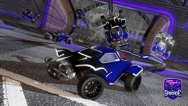 A Rocket League car design from KingLogan