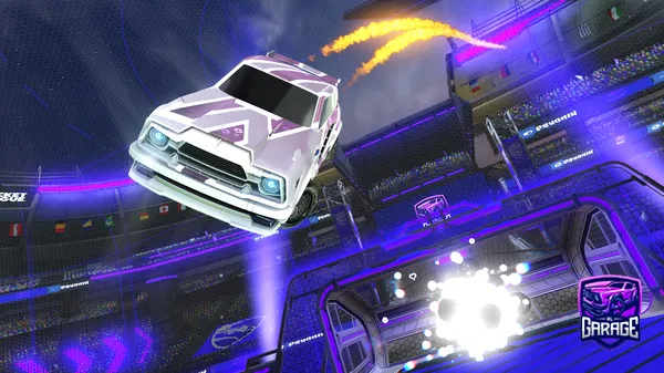 A Rocket League car design from bumpstart