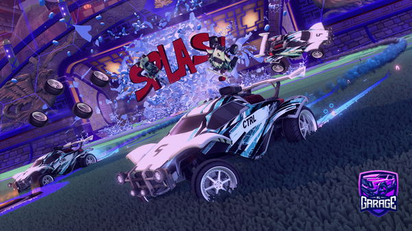 A Rocket League car design from Bmgprofu