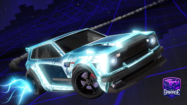 A Rocket League car design from TDL4TR