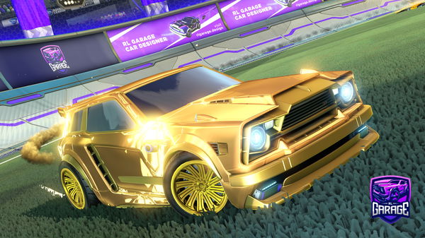 A Rocket League car design from Billybear9