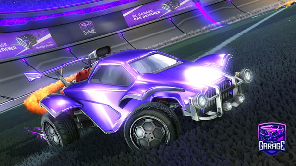 A Rocket League car design from Frixty