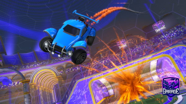 A Rocket League car design from Biscuit18