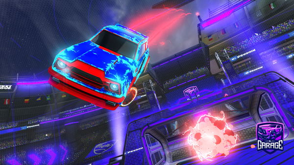 A Rocket League car design from Unethical_shootR