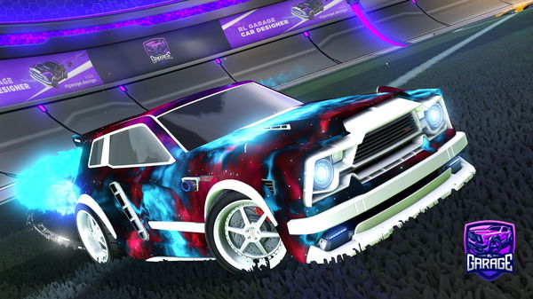 A Rocket League car design from Hud3