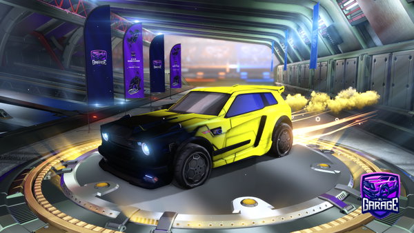 A Rocket League car design from watkins