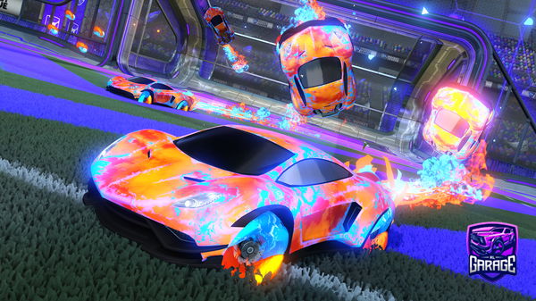 A Rocket League car design from Batje-MB