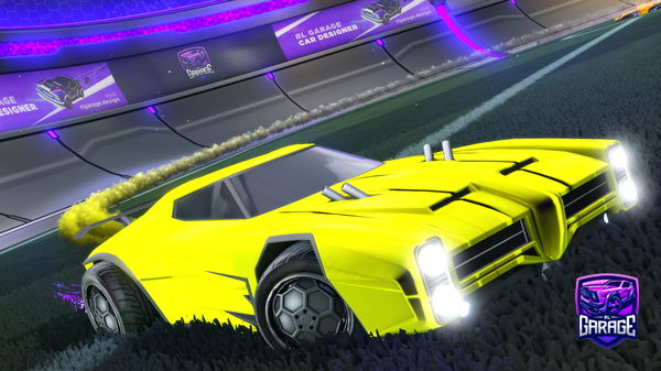 A Rocket League car design from Novle
