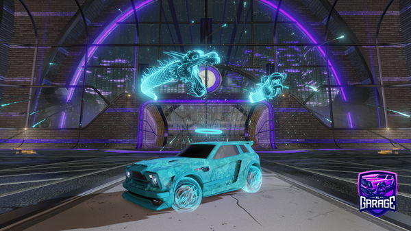 A Rocket League car design from Lommamark