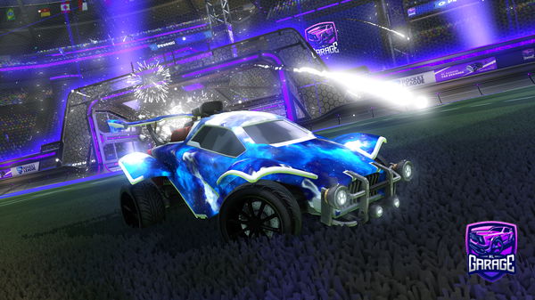 A Rocket League car design from MaxRacing27