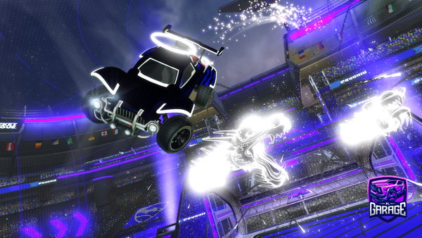A Rocket League car design from SkyShadox