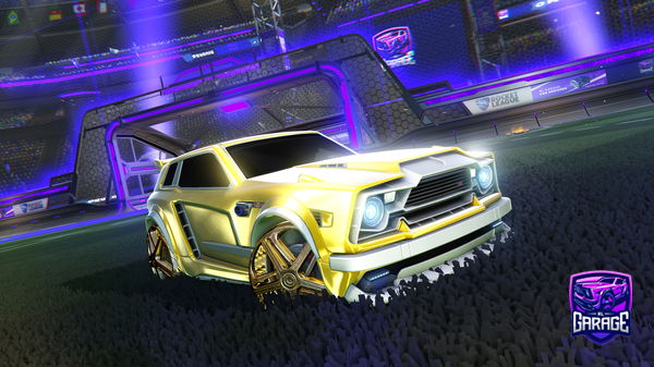 A Rocket League car design from Elvis3246