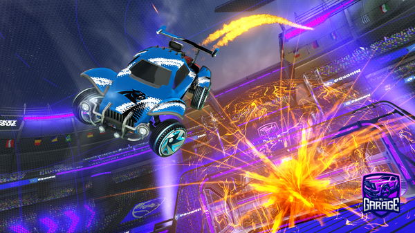 A Rocket League car design from hishamRL9