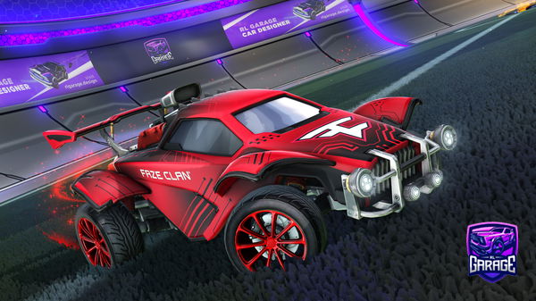 A Rocket League car design from Danielkahrm