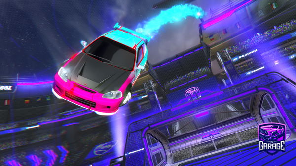 A Rocket League car design from BL19KEH