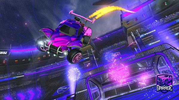 A Rocket League car design from toastytoaster