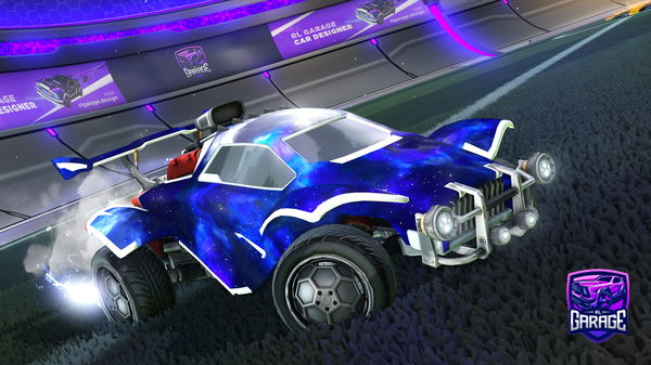 A Rocket League car design from Hexfnrlmc