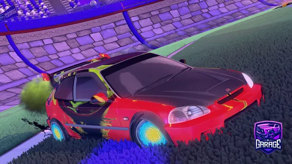 A Rocket League car design from Rogelio_eaa