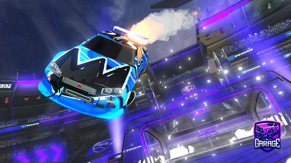 A Rocket League car design from 340DCOO