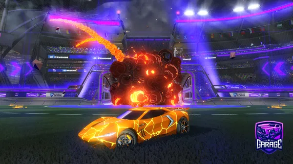 A Rocket League car design from raparber