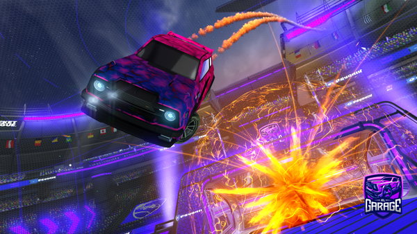 A Rocket League car design from Soma13
