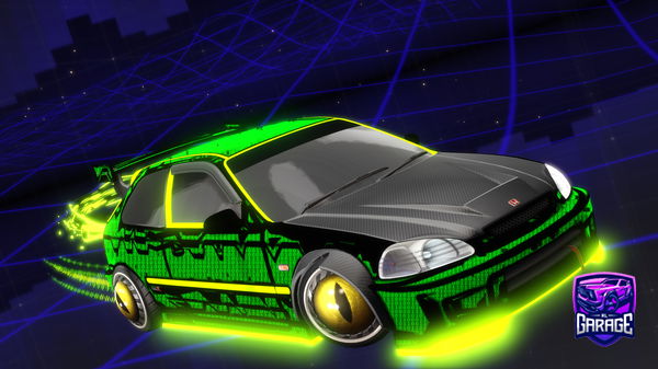 A Rocket League car design from itz_Slxsher