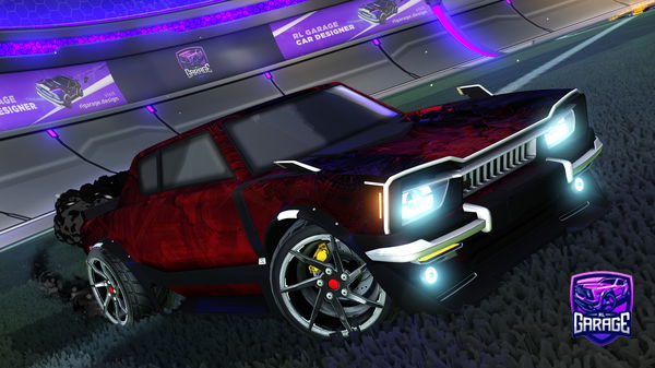A Rocket League car design from DolusArprego