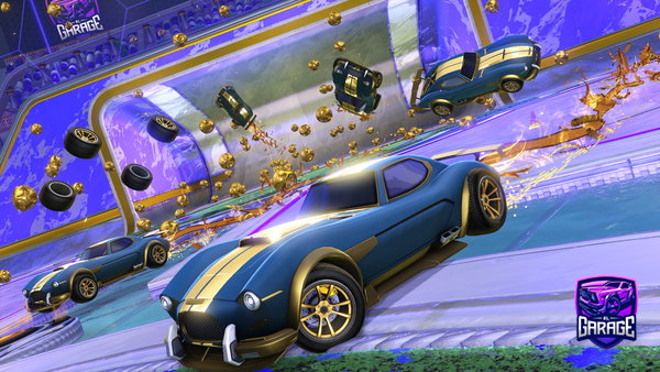 A Rocket League car design from Cazujup