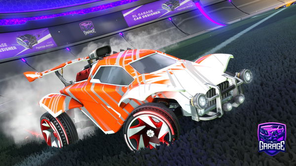 A Rocket League car design from Hijack653